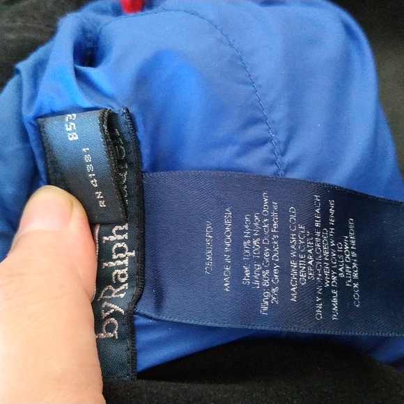 Polo Ralph Lauren Big Pony Alpine Ski Patch Puffer Vest Men (Medium ) - Picture 14 of 14